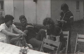 Jungs im Ferienlager Prieros