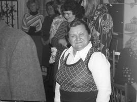 Frau Noetzel bei Feier